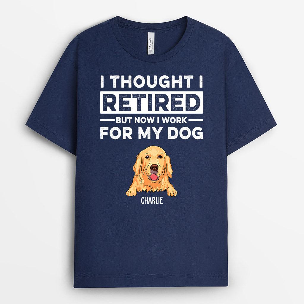 0678Auk2 Personalised T shirts Gifts Dog Text Dog Lovers