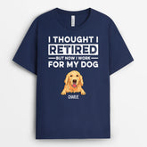 0678Auk2 Personalised T shirts Gifts Dog Text Dog Lovers