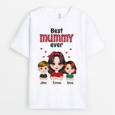 0731AUK1 Personalised T shirts Gifts Grandma Grandma Mum Mothers Day