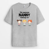 0840AUK2 Personalised T shirts Gifts Kid Mum Dad