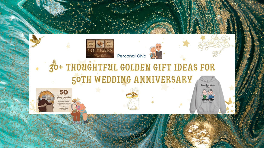 30+ Thoughtful Golden Gift Ideas for 50th Wedding Anniversary