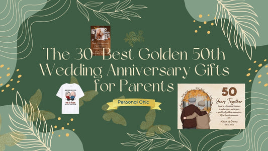 50th Wedding Anniversary Gift Ideas for Your Parents UK