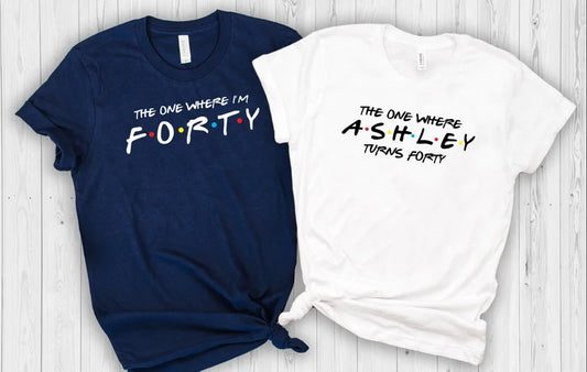 Top Creative 40th Birthday T-Shirt Ideas to Celebrate in Style