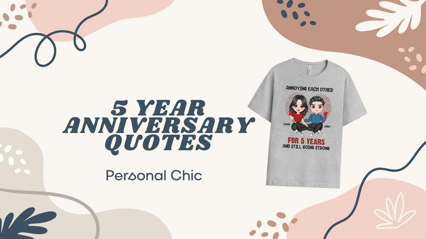 100+ Happy 5 Year Anniversary Quotes & Sayings for Couple
