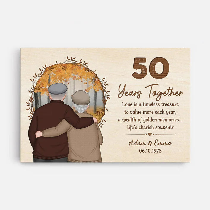 50th Wedding Anniversary Gift Ideas: Celebrating a Golden Milestone
