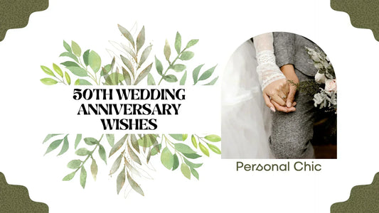 60+ Golden Jubilee 50th Wedding Anniversary Wishes for Couple