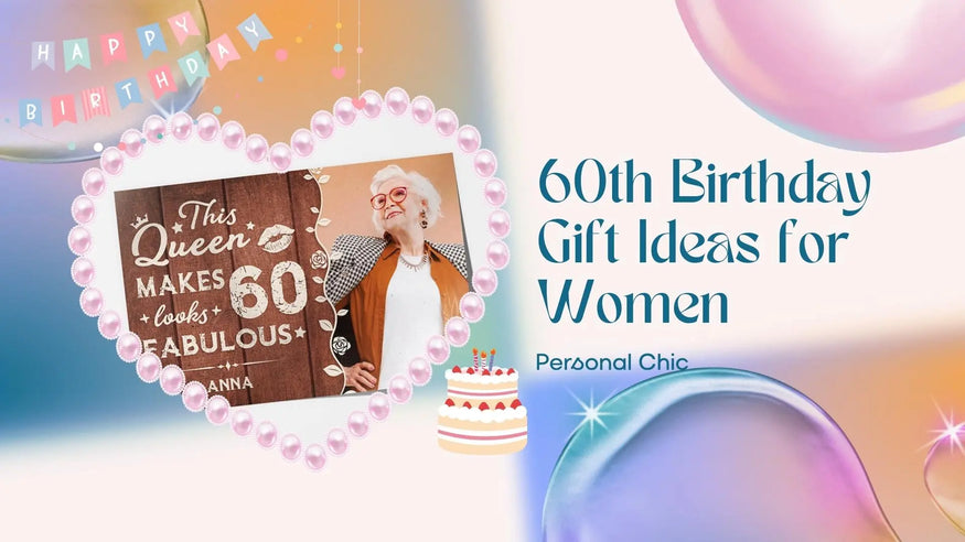 30+ Unusual and Meaningful 60th Birthday Gifts for Her - Personal Chic