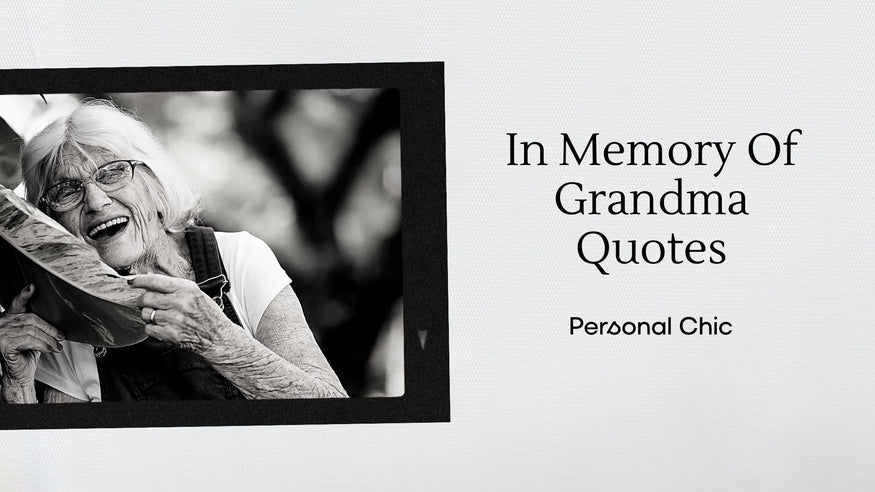 30+ In Memory of Grandma Quotes to Honour Her Spirit