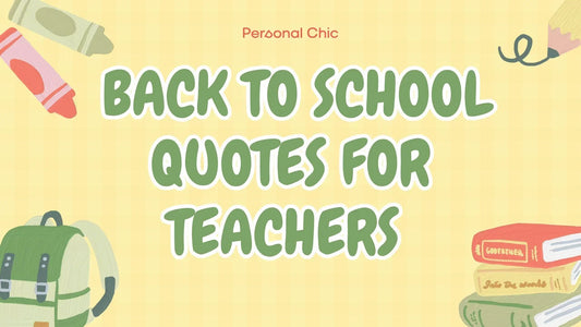 Back to School Quotes for Teachers 