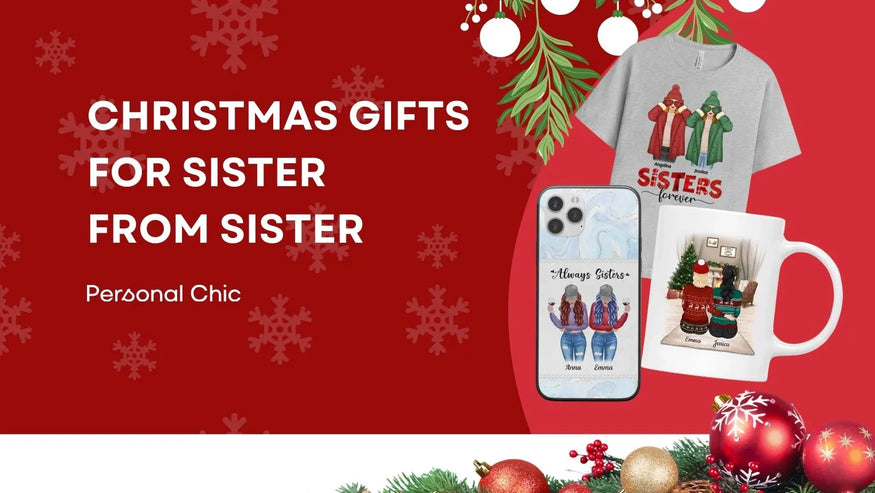30+ Christmas Gift Ideas for Sister from Sister That She’ll Love