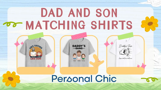 30+ Dad and Son Matching Shirts with Awesome Designs to Impress