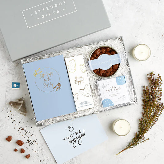 Craft Love Stories with Thoughtful Engagement Gift Box for Couple