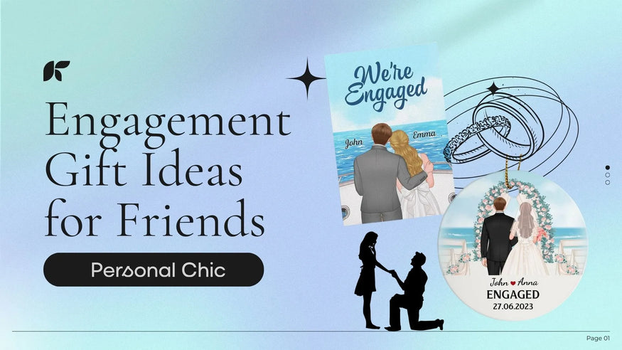 Top 29+ Engagement Gift Ideas for Friends to Celebrate Their Journey