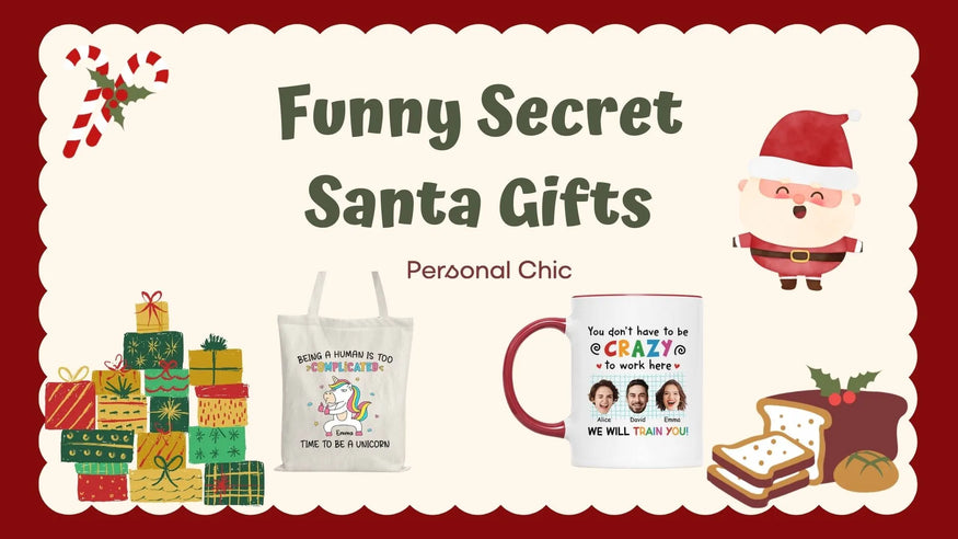 Top 20+ Funny Secret Santa Gifts For Rejoice Holiday