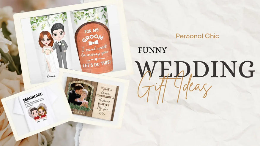 Top 40+ Funny Wedding Gift Ideas for Newly Married Couple