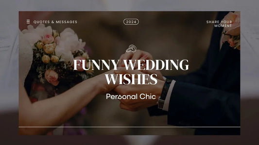 Top 50 Funny Wedding Wishes and Card Messages to Laugh into Love