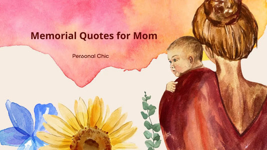 90+ Memorial Quotes for Mom in Heaven from Daughter & Son
