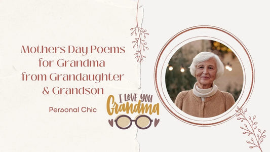 20 Mothers Day Poems for Grandma from Grandaughter​ & Grandson