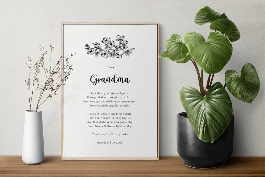 mothers day poems to grandma