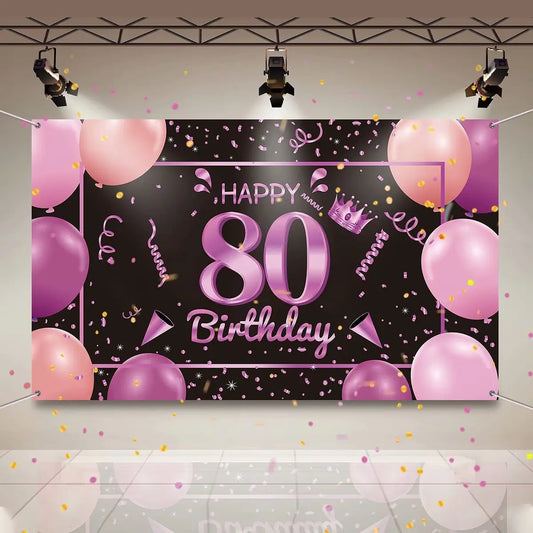 Timeless 80th Birthday Decorations to Celebrate Legacy of Eight Decades
