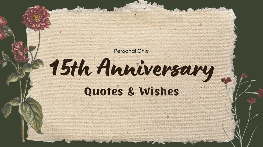 50+ Best 15 Year Anniversary Quotes And Wishes To Celebrate Love
