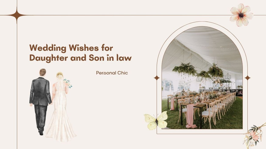 60+ Heartfelt Wedding Wishes for Daughter and Son in law