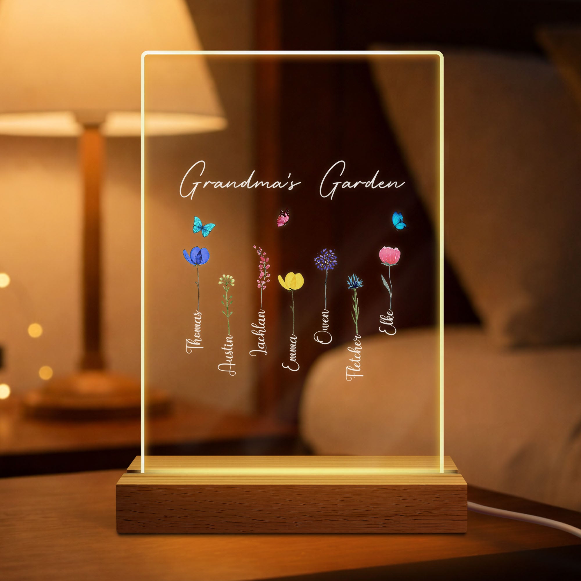 0065LUS1 grandmas garden night light custom mothers day garden gifts 0065lsv5a_2