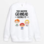 0141WUK2 Personalised Sweatshirts Gifts Kids Grandad Dad