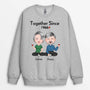0176WUK1 Personalised Sweatshirt Gifts Lovers Couples Lovers