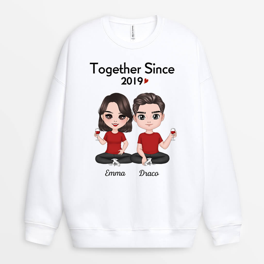 0176WUK2 Personalised Sweatshirt Gifts Lovers Couples Lovers_559719c4 c72a 491b 8dff 0b1220dd50d6