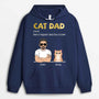 0218HUK1 Personalised Hoodie gifts Dog Grandpa Dad Dog