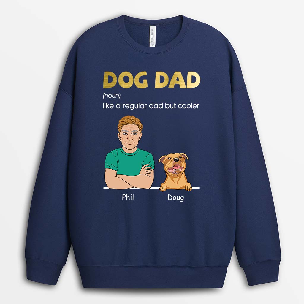 0218WUK1 Personalised Sweatshirt gifts Dog Grandpa Dad Dog_26c9d1ac 159f 4493 8ee2 732cd4cda1e9