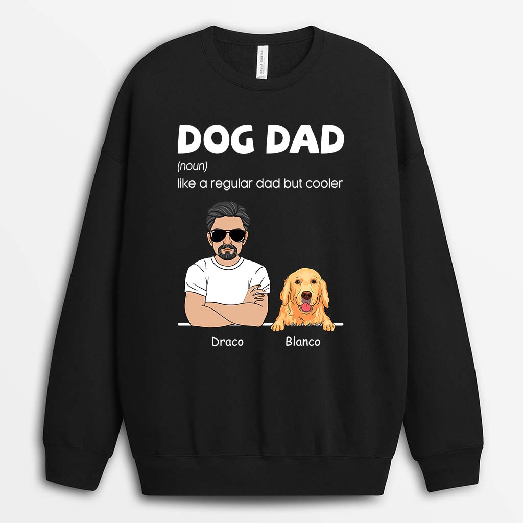 0218WUK2 Customised Sweatshirts presents Dog Grandpa Dad Dog_f0594aee f0ce 431e bd19 af7c6be617b8