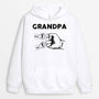 0263HUK1 Customised Hoodie gifts Fist Grandpa Dad