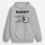 0263HUK2 Customised Hoodie gifts Fist Grandpa Dad