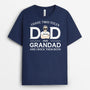 0267A248BUK2 Customised T shirts presents Man Grandpa Dad