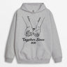 Personalised Together Since  Hoodie For Lovers Couples - Personal Chic