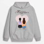 0443HUK1 Personalised Hoodie Gifts Friends Besties