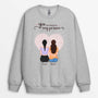 0443WUK1 Personalised Sweatshirt Gifts Friends Besties
