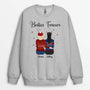 0508WUK1 Personalised Sweatshirts Gifts Friends Besties Christmas