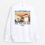 0528WUK1 Personalised Sweatshirt Gifts Cat Cat Lovers Christmas