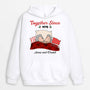 0537HUK1 Personalised Hoodie Gifts Couples Couples Lovers