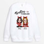 0574WUK1 Personalised Sweatshirt Gifts Friends Besties Best Friends