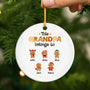 0661OUS2 custom christmas gifts for dad ceramic gingerbread ornaments_ 0661O8Q7B