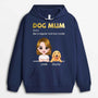 0688HUK1 Personalised Hoodie Gifts Dog Mum Dog Lovers