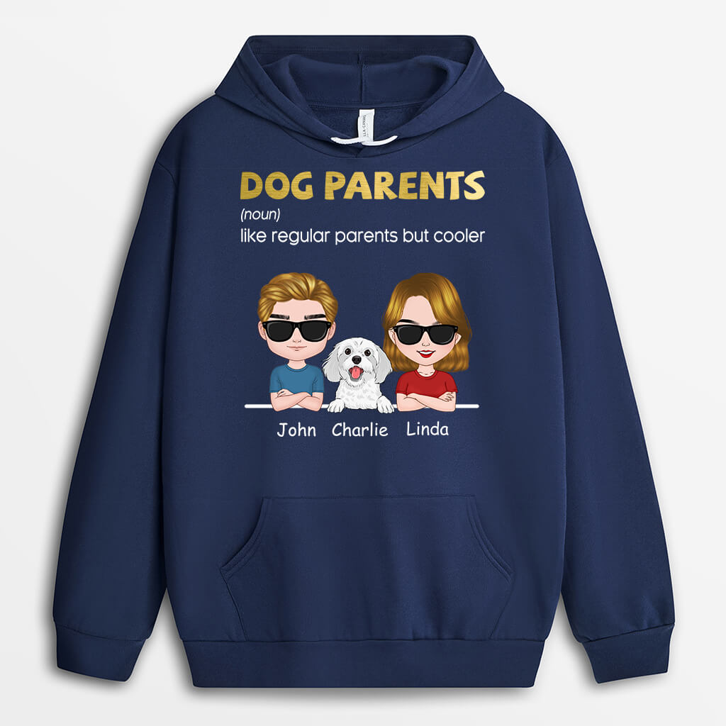 0703HUK2 Personalised Hoodie Gifts Dog Couples Dog Lovers