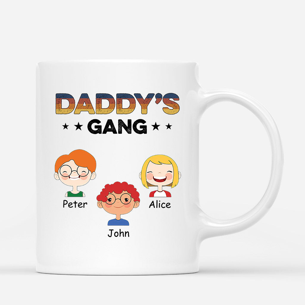 0755MUK1 Personalised Mugs Gifts Kids Grandad Dad