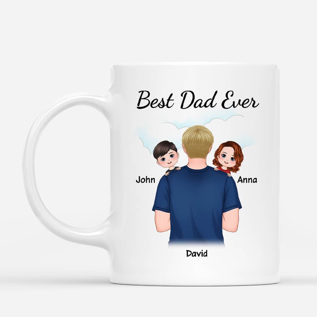 0771M290BUK1 Personalised Mugs Gifts Shoulder Dad Fathers Day