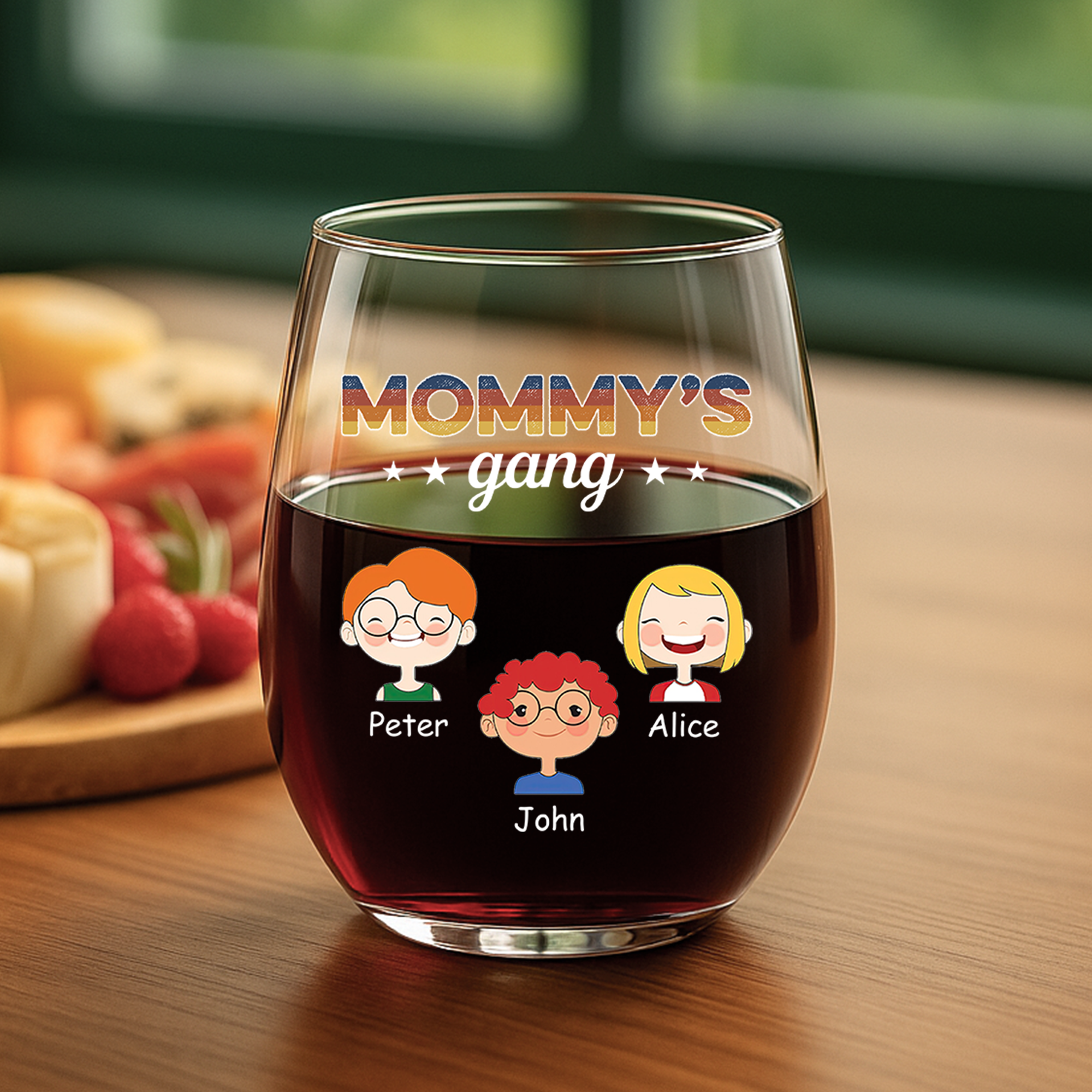 0793IUS2 personalized stemless wine glass unique gifts for grandpa 0793I8N7B