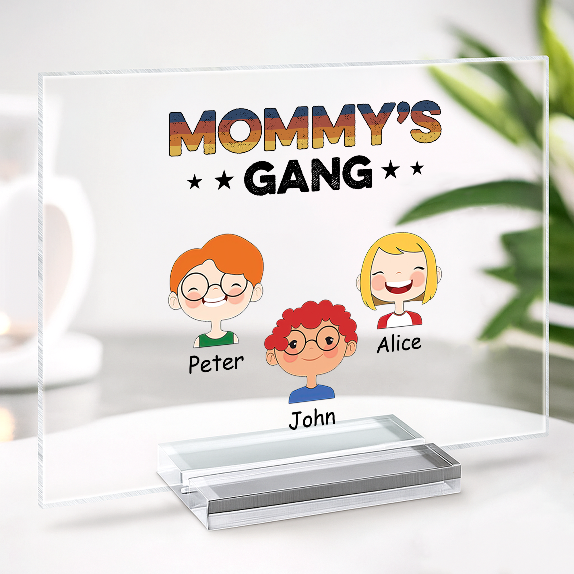 0793RUS2 personalized acrylic plaque with stand unique gift for grandpa 0793R8N7B